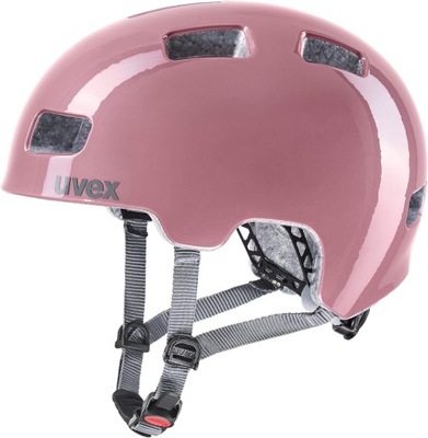 Kask rowerowy Uvex HLMT 4 rom. 51-55 cm różowo-szary, rose-grey