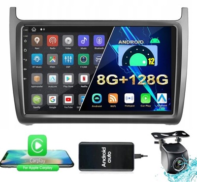 РАДИО GPS ANDROID VOLKSWAGEN POLO V 2009-2017