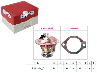 Термостат chevrolet daewoo opel eps фото №1