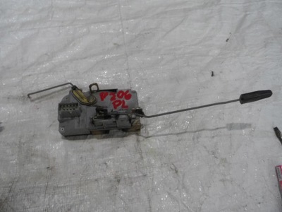 Замок двері перед лівий peugeot 206 7 pinów 5d фото №1