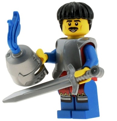 LEGO Castle Rycerz zamek 10305 miecz zbroja / 13