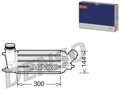 Denso інтеркулер 144010980 0384p2 фото №1