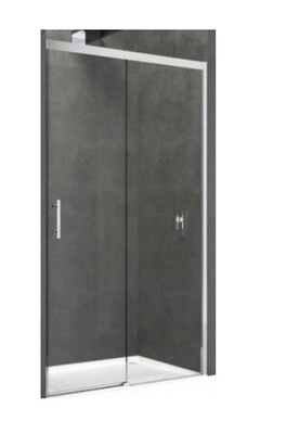 Novellini Drzwi prysznicowe 99,5x195cm srebrny
