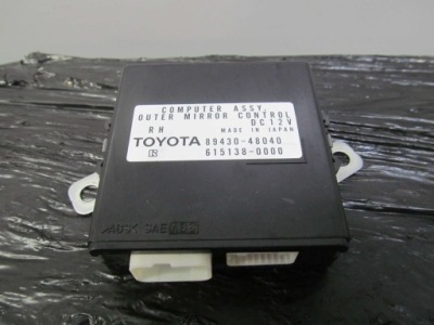 Lexus rx 03-09 бортовий комп'ютер блок керування дзеркал 89430-48040 фото №1