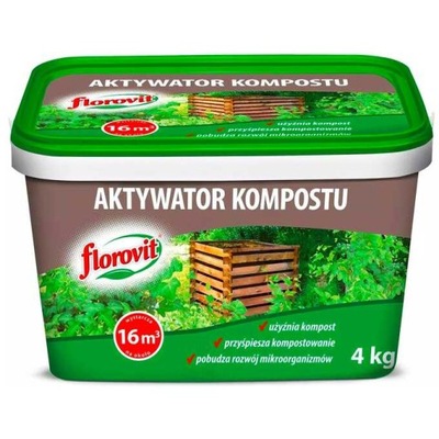 Florovit Aktywator Kompostu 4kg przyspieszacz kompostowania