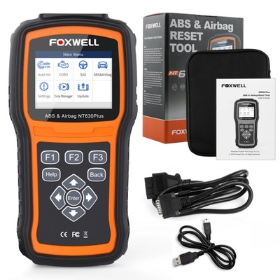 FOXWELL NT630 PLUS OBD2 NARZEDZIE DIAGNOSTYCZNE CZ  