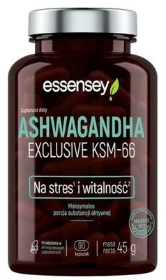 Essensey Ashwagandha Exclusive KSM-66 90caps