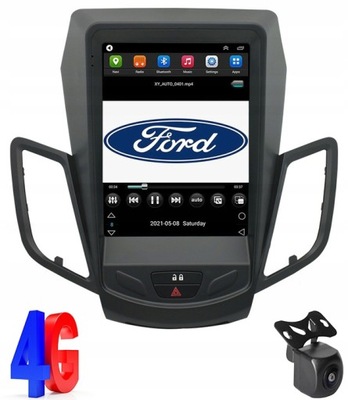 RADIO 10' ANDROID FORD FIESTA MK7 GPS WIFI LTE 64G  