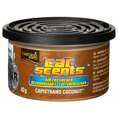 Zapach CALIFORNIA SCENTS CAR Capistrano Coconut