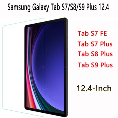 S9 Plus 12.4 x810 szkło hartowane do Samsung Galaxy Tab S7 FE S8 S9 Plus 12