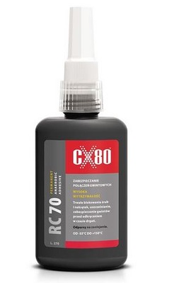 CX80 RC70 Klej anaerobowy do gwintów śrub mocny 50ml