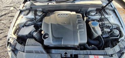 КОМПЛЕКТНИЙ ДВИГУН ФОРСУНКИ AUDI A4 B8 2,0 TDI CAGA 199TYŚ KM