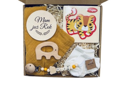 Gift Box Roczek Urodziny Prezent pierwsze urodziny