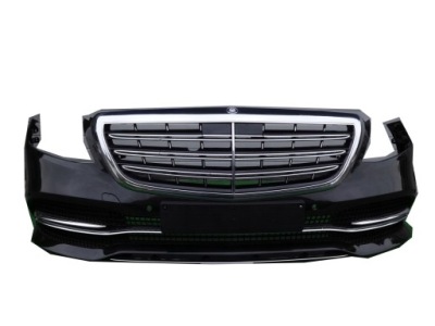 Бампер перед передній mercedes s klasa w222 lift фото №1