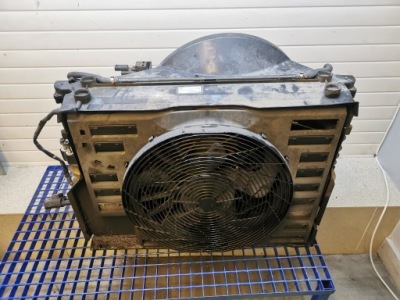 Bmw 7 e65 3.6 радіатор wody вентилятор комплект фото №1