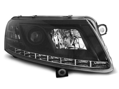 Фари передні audi a6 c6 04-08 dru drl r87 h7 фото №1
