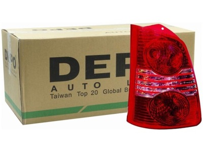 Лампа задняя левая hyundai atos 98-08 liftback фото №1