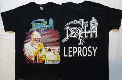 Koszulka Death Leprosy TShirt Death Metal Chuck Schuldiner Official Orginał