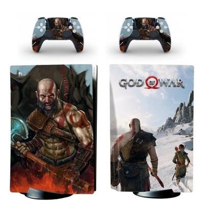 God Of War PS5 Disc Edition naklejka ze