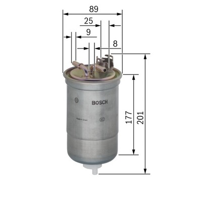 ФИЛЬТР ТОПЛИВА BOSCH 0 450 906 295