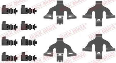 QUICK BRAKE 109-0092 КОМПЛЕКТ INST. КОЛОДОК HAM.