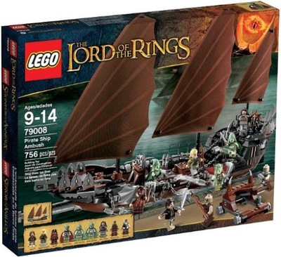 Lego 79008 Lord Of The Rings Pirate Ship Ambush