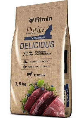 Fitmin Purity Delicious 1,5kg Karma dla Kota