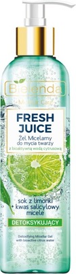 BIELENDA Fresh Juice detoksykujący żel micelarny