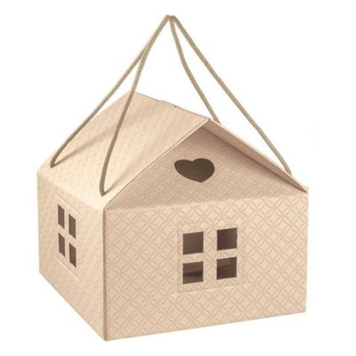 Pudełko Ozdobne w kształcie domku