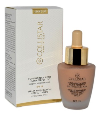 COLLISTAR SERUM FOUNDATION PERFECT NUDE 3 NUDE Podkład rozświetlający 30ml