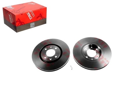 Trwdf2796 тормозные диски тормозные 2szt. peugeot перед 406 фото №1