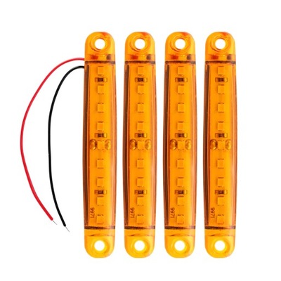 Лампа світло габаритний габаритні вогні led діодна комплект 4 штуки фото №1