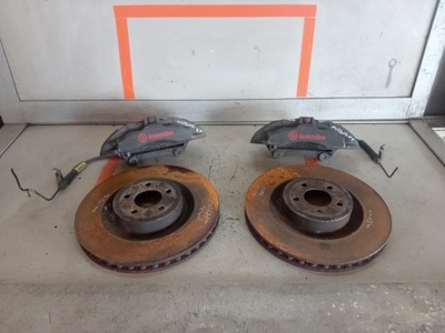 Ford mustang vi суппорты brembo тормозные диски фото №1