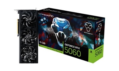 Karta graficzna Gainward GeForce RTX 5060 Python III 8GB GDDR7 DLSS4