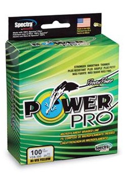 Plecionka Power Pro 0,10mm/135m Hi-Vis Yellow