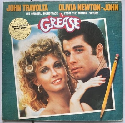 Winyl GREASE JOHN TRAVOLTA OLIVIA NEWTON JOHN