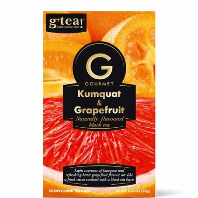 g'tea Kumquat & Grapefruit Black Tea herbata