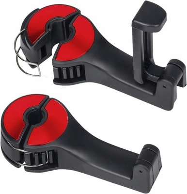 Car Hooks, 2 Pack Hooks with Phone Holder фото