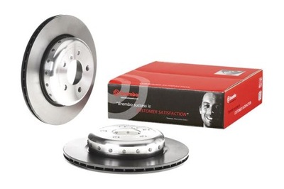 BREMBO ДИСКИ ТОРМОЗНЫЕ ЗАД BMW 5 F10 F11 2009-