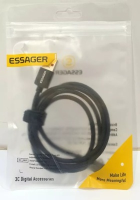 ESSAGER KABEL USB TYPU C 100 W