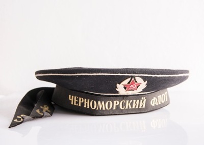 Kolekcjonerska czapka marynarza flota czarnomorska