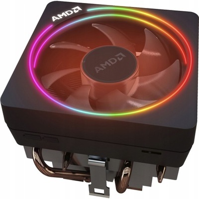Cooler AMD Wraith PRISM RGB do AM4/AM5 105W TDP | BRAK KABLI ARGB