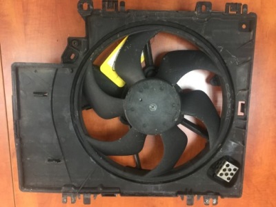 Вентилятор радиатора nissan micra k12 1.2 clio 3 фото №1