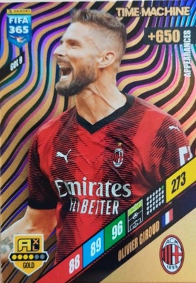 FIFA 365 2024 GOLD GOL 9 TIME MACHINE GIROUD MILAN