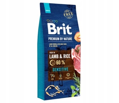 BRIT PREMIUM BY NATURE SENSITIVE LAMB 8kg