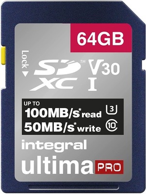 Karta pamięci Integral Ultima Pro SDXC 64 GB