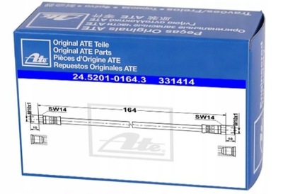 Шланг тормозной ate do vw passat 2.9 фото №1