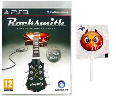 Gra muzyczna ROCKSMITH AUTHENTIC GUITAR GAMES PS3