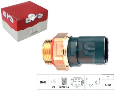 Выключатель вентилятора радиатора fiat opel eps фото №1