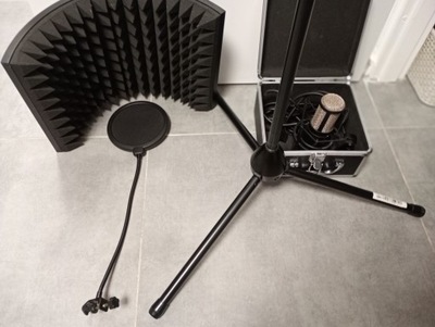 AKG P420 wielkomembranowy mikrofon pojemnościowy zestaw od L03